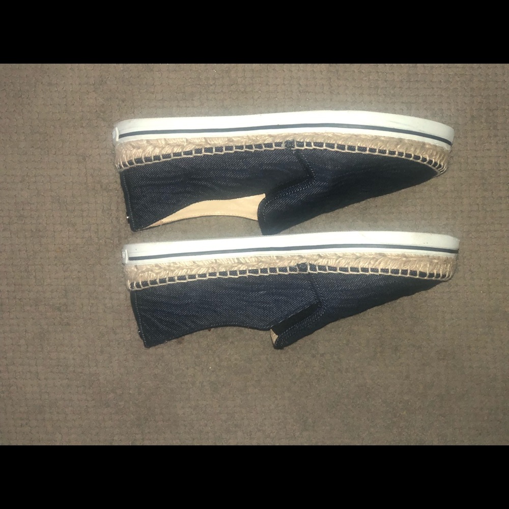 Blue slip on